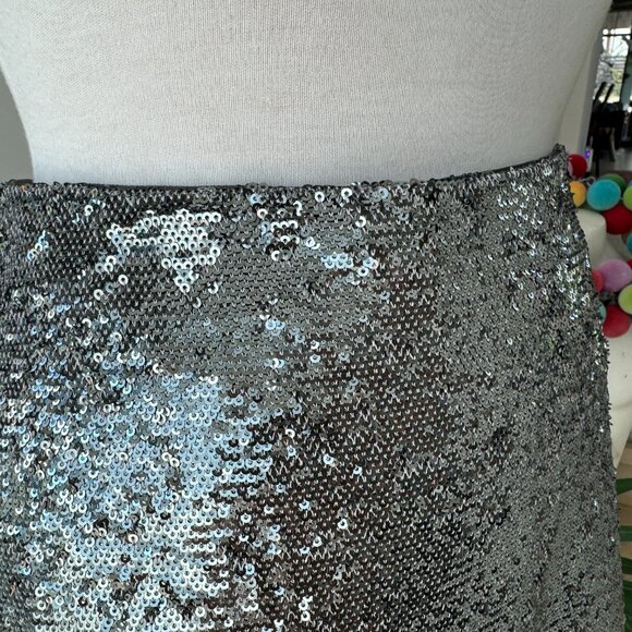 Gap Party Sequin Mini Skirt Holiday sz 4 petite - Picture 2 of 9